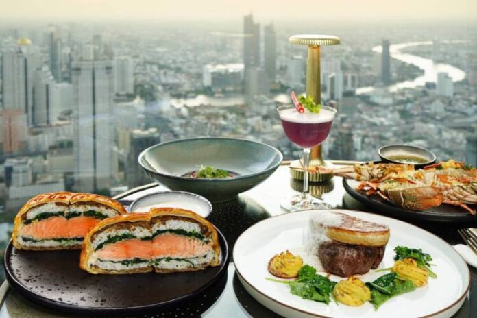 Mahanakhon Bangkok SkyBar - Travel of Taste