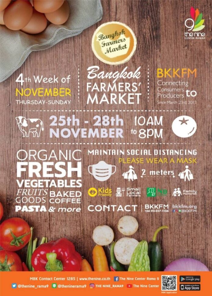 postebr Bangkok Farmers Market