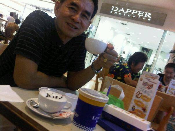- ดื่มกาแฟ(พี่ชาย)