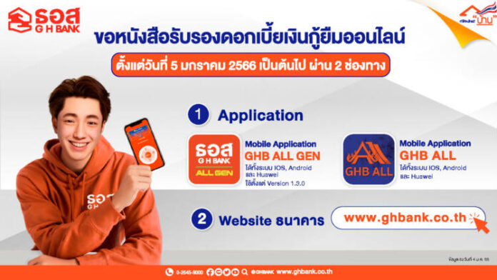 ช่องทางรับหนังสือดอกเบี้ยเงินกู้
