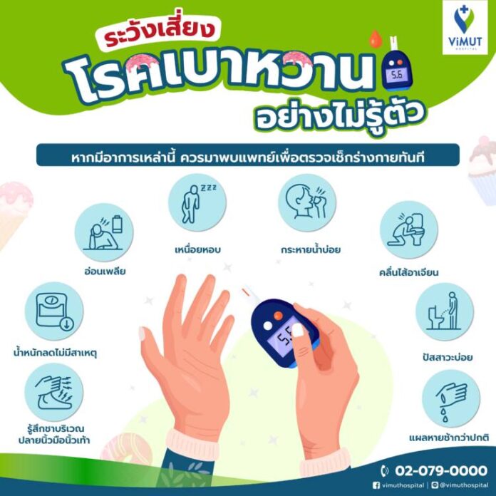 ภาพอินโฟกราฟิก_ระวังเสี่ยง 'โรคเบาหวาน'