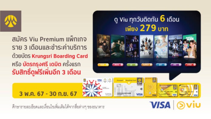 Krungsri Promotion_Viu