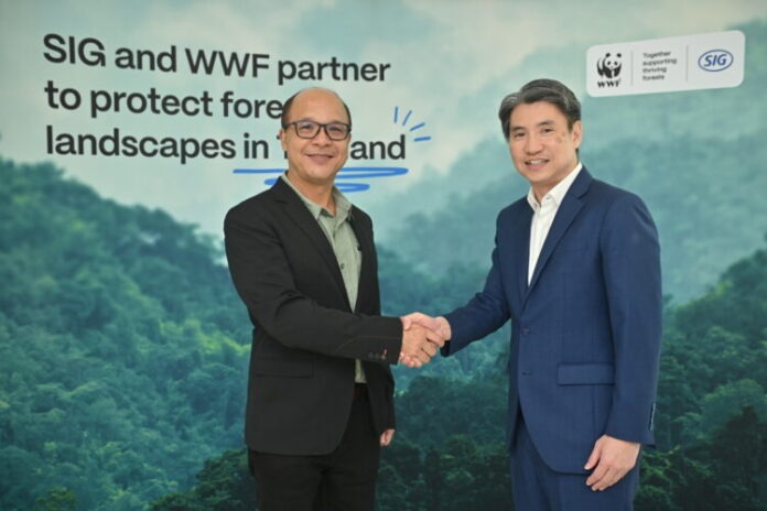 SIG ร่วมกับ WWF ปกป้องป่าไม้ในไทย