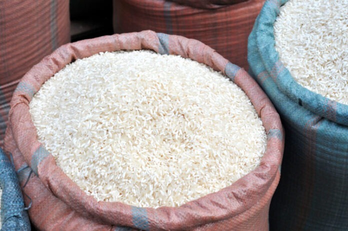 Rice,For,Sale,At,The,Asian,Market.