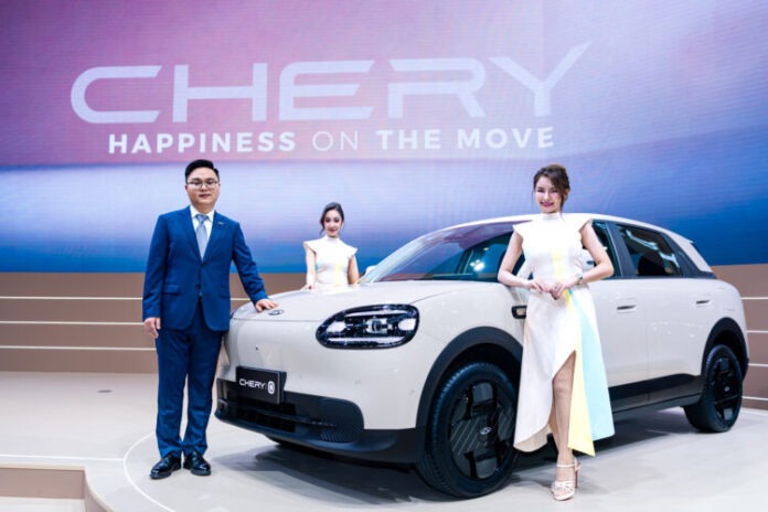 03_เชอรี ประเทศไทย ปล่อยหมัดเด็ดมัดใจคนไทยในงานมอเตอร์โชว์ เปิดตัว Chery Q รถอีวีรุ่นใหม่