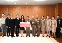ปูนซีเมนต์นครหลวง มอบ ‘ปูนอินทรีเพชรพลัส’ หนุนมูลนิธิภูบดินทร์ฯ สร้างถนนพื้นที่ห่างไกล อ.สังขละบุรี