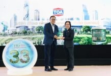 TOA ยืนหนึ่งกรีนอีโคซิสเต็ม คว้าฉลาก EPD สูงสุดในไทย 33 รายการ