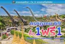 “สวนนงนุชพัทยา” ชวนครอบครัวเที่ยวสุขใจ คุ้มที่สุด! โปรฯ กลับมาแล้ว “ซื้อ 1 แถมฟรีอีก 1” ตลอดเดือนกรกฎาคม 69 เด็กฟรี ผู้สูงอายุฟรี ผู้พิการฟรี วันเกิดฟรี