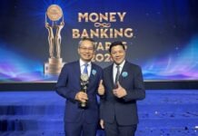 SME D Bank ผงาดคว้ารางวัล‘ธนาคารยอดเยี่ยมด้านสินเชื่อเอสเอ็มอี’4ปีซ้อน ตอกย้ำบทบาทผู้นำ‘พัฒนาคู่เติมทุน’พาผู้ประกอบการไทยเติบโตยั่งยืน