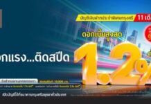 ดอกแรง…ติดสปีด เปิดบัญชีเงินฝากประจำพิเศษ 11 เดือน กับกรุงศรี รับดอกเบี้ยสูงสุด 1.20% ต่อปี