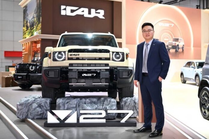 1_iCAUR นำ iCAUR V27 REEV อวดโฉมครั้งแรกในไทย ชวนสัมผัส SUV ดีไซน์ Classic Boxy กับเทคโนโลยี REEV
