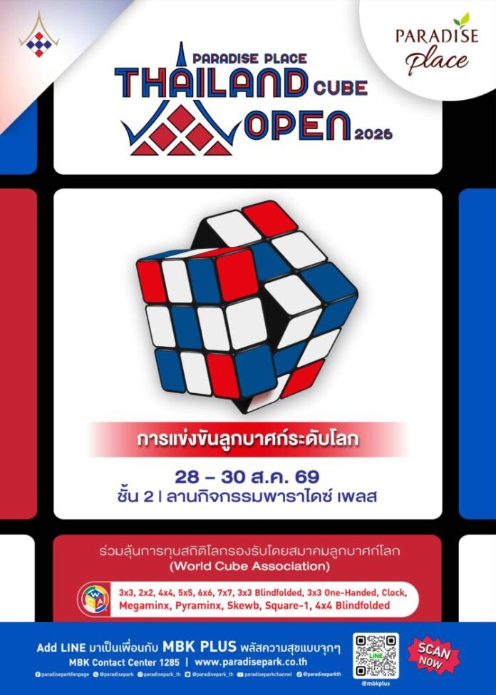 Thailand Cube Open 2026 - Final AW