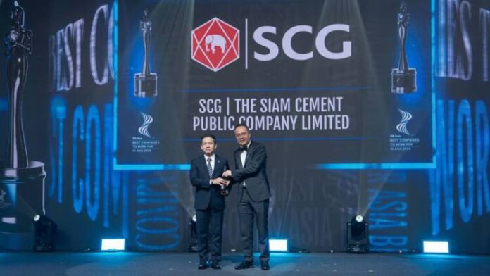 01.เอสซีจีคว้ารางวัล Best Companies to Work for in Asia 2026