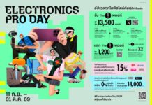 นับถอยหลัง iPhone 18 เปิดจองเร็วๆนี้! ช้อป Tech & Gadget คุ้มสุดที่เซ็นทรัลพร้อมรับสิทธิพิเศษใน Electronics Pro Day