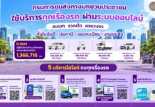 กรมการขนส่งทางบก ชวนใช้บริการเรื่องรถระบบออนไลน์ สะดวก ครบจบในที่เดียว ทั้งใบขับขี่-ภาษี-จองทะเบียน