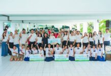ธุรกิจเอ็ม บี เค ในริเวอร์เดล ดิสทริค ขับเคลื่อนความยั่งยืน มอบกระเป๋า Upcycling แก่ Green Hero โรงเรียนวัดบางกุฎีทอง